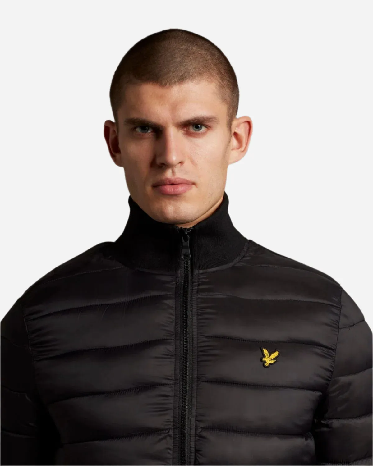 Lyle and Scott PACKABLE PUFFA JACKET Black