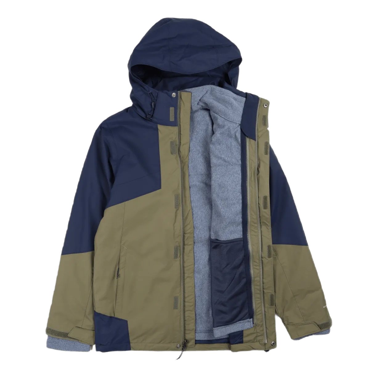 M Bugaboo Ii Fleece Ic J Stone Green, Collegiate Navy