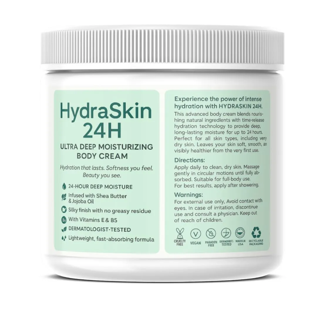 maker explorador HidraSkin Shea Better Body Lotion- Vanilla Cashmere, 24-Hour Moisture Skin Care, Lightweight & Non-Greasy, Made with Natural Shea, Vegan, 8 fl oz