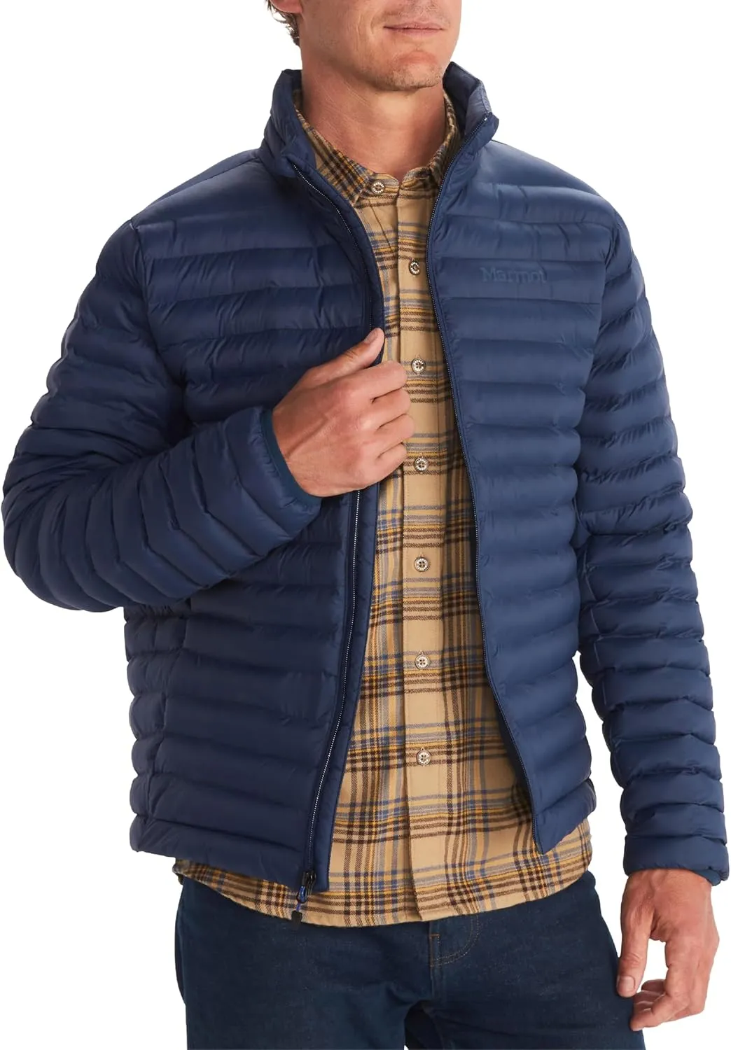 MARMOT Men's Echo Featherless Jacket- Lightweight Down Alternative Puffer Coat