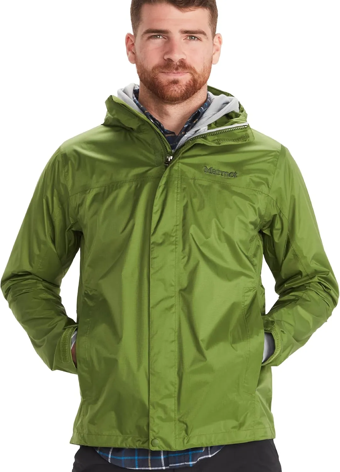 MARMOT Men's Precip Eco Waterproof Rain Jacket - 100% Recycled, Breathable, Lightweight, Packable Raincoat