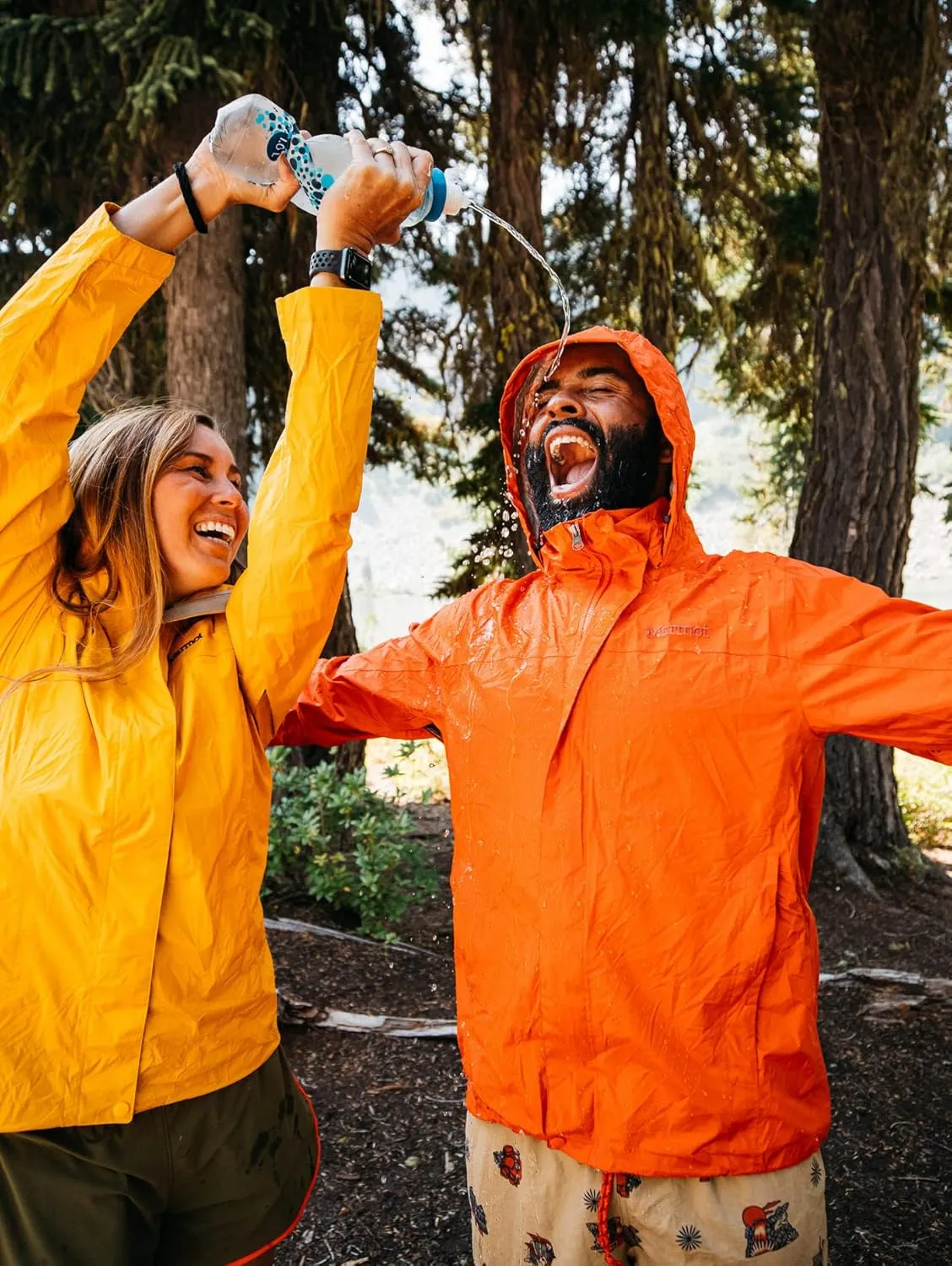 MARMOT Men's Precip Eco Waterproof Rain Jacket - 100% Recycled, Breathable, Lightweight, Packable Raincoat