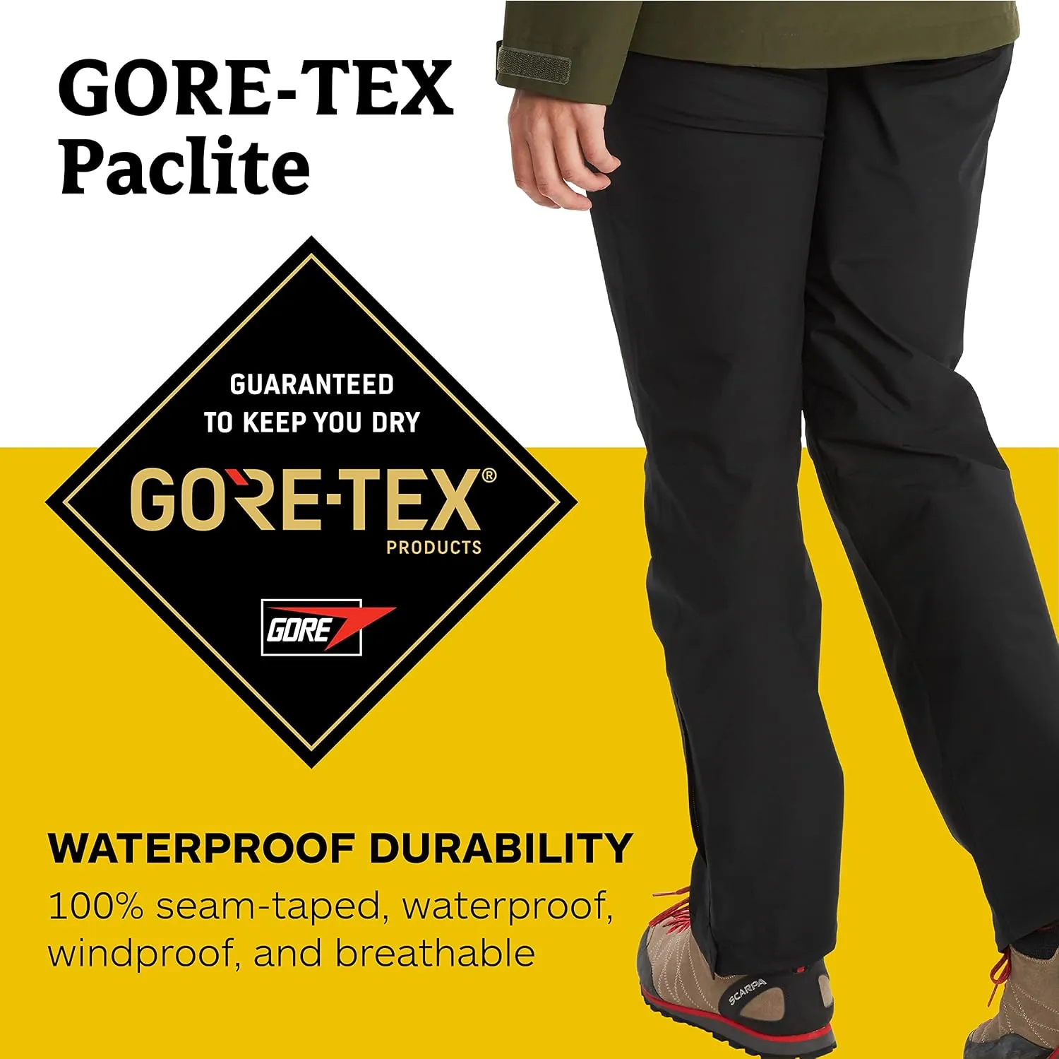 MARMOT Women's Gore-TEX Minimalist Rain Pant - Packable, Breathable, Durable Wind & Water Protection