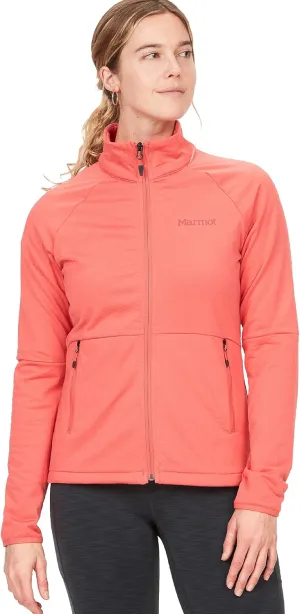 MARMOT Women's Leconte Fleece Jacket - Lightweight, Breathable, Technical Grid Fleeced Layer