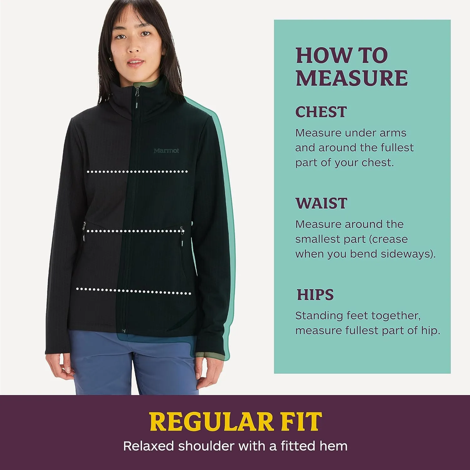 MARMOT Women's Leconte Fleece Jacket - Lightweight, Breathable, Technical Grid Fleeced Layer