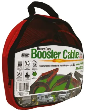 Maypole MP3525 4Ltr Booster Cables 3m