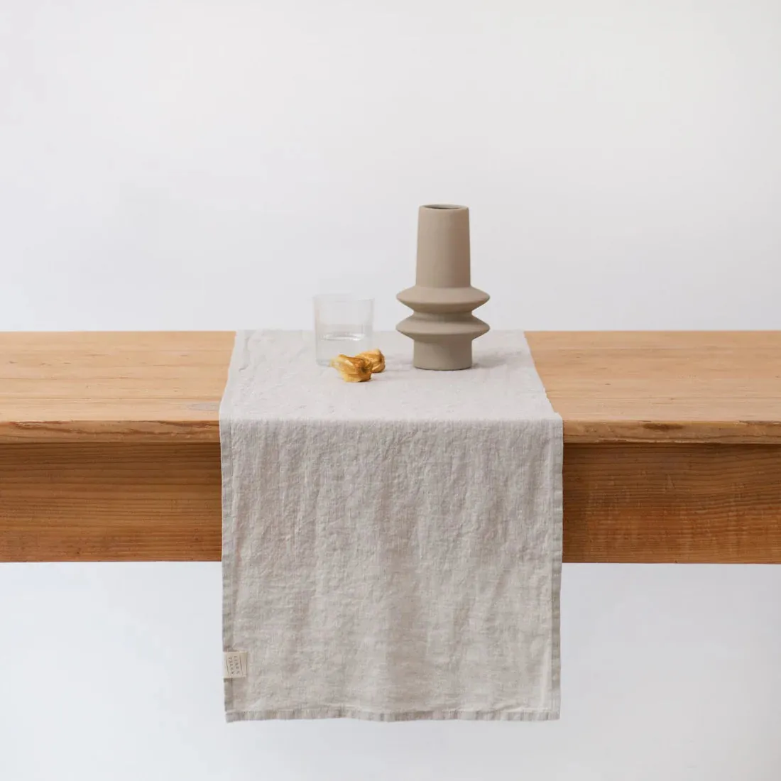Melange Lightweight Linen Table Runner