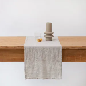 Melange Lightweight Linen Table Runner
