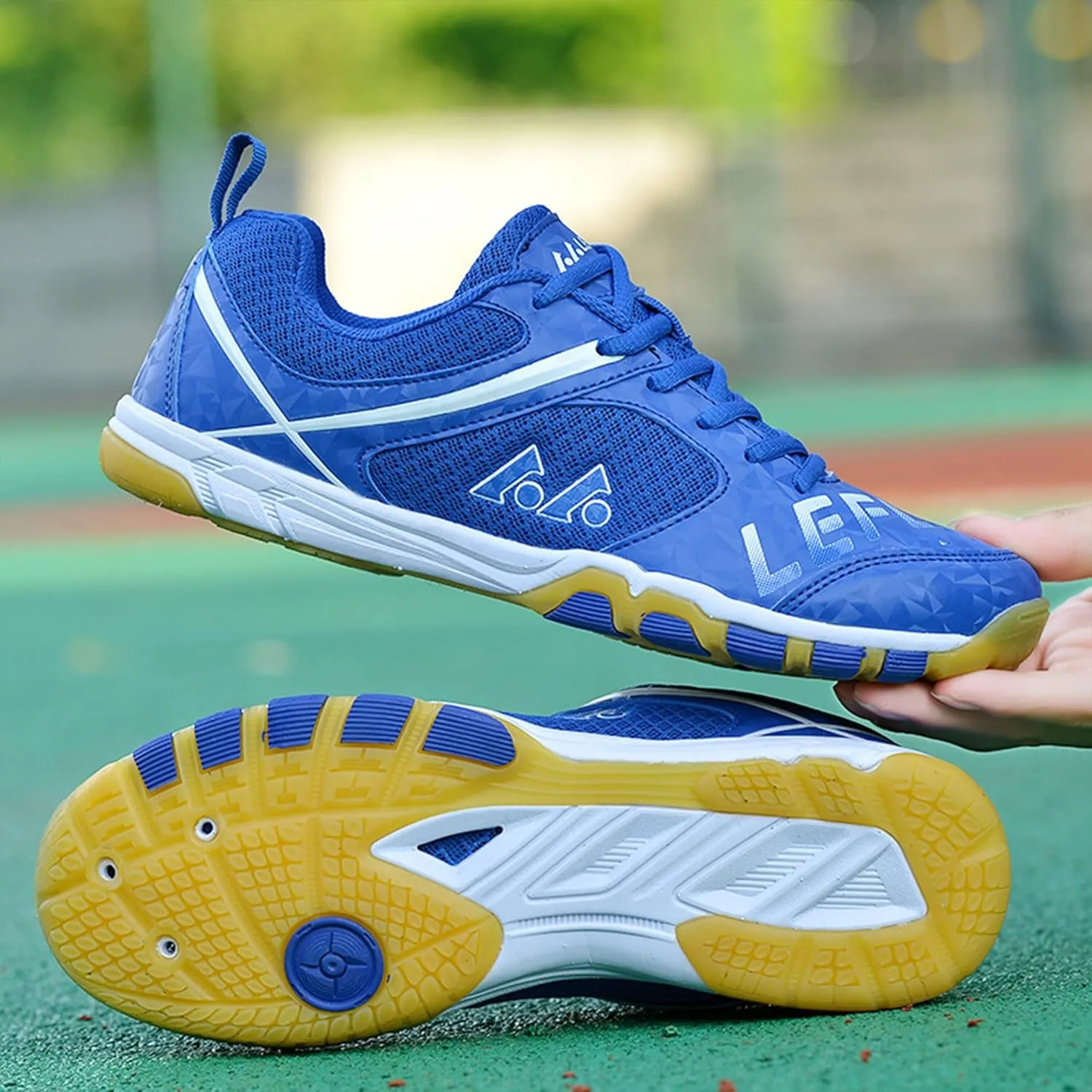 Men's Badminton Tennis Shoes Non Slip Comfort Lightweight Table Tennis Volleyball Sport Shoes