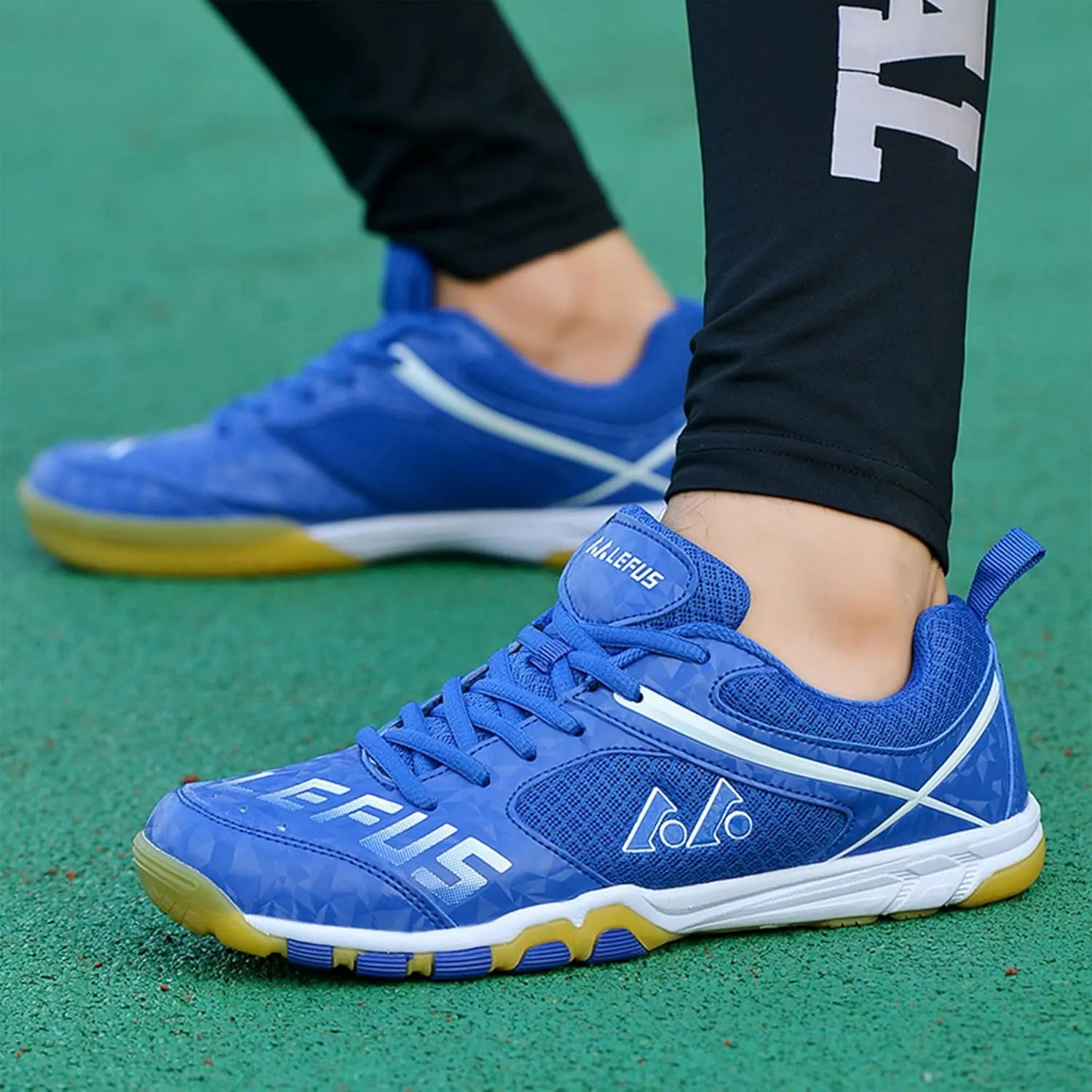Men's Badminton Tennis Shoes Non Slip Comfort Lightweight Table Tennis Volleyball Sport Shoes