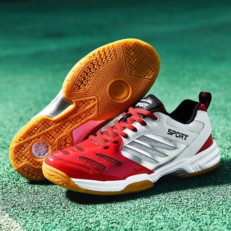Men's Breathable Lightweight Badminton Sports Shoes (In Stock)