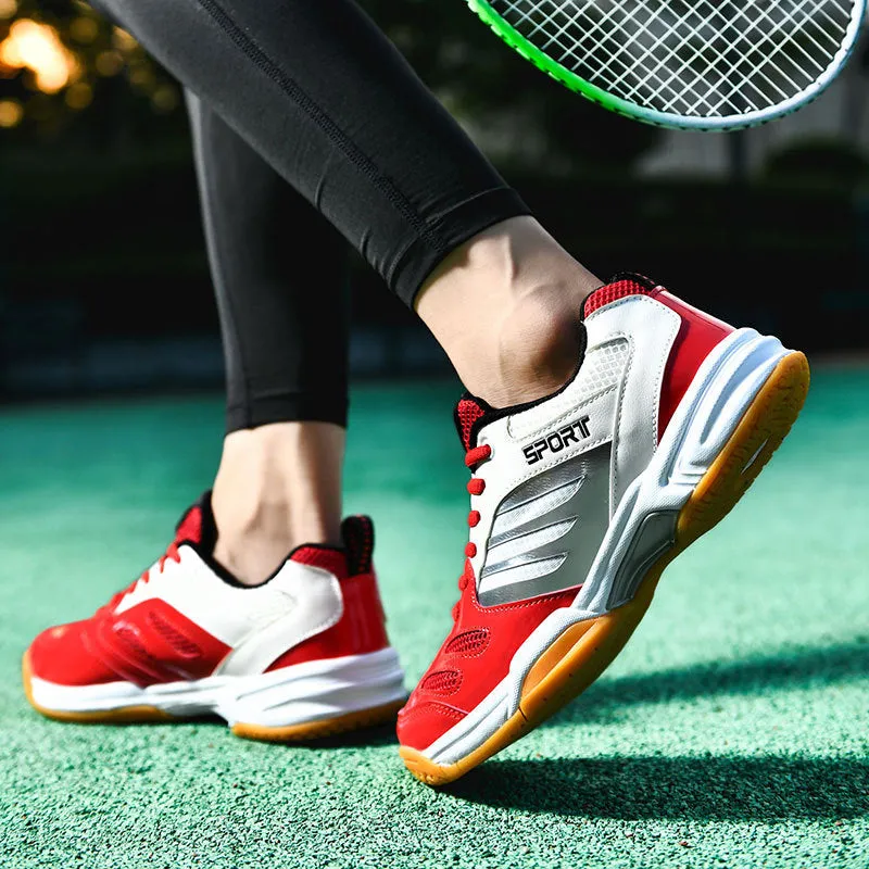 Men's Breathable Lightweight Badminton Sports Shoes (In Stock)