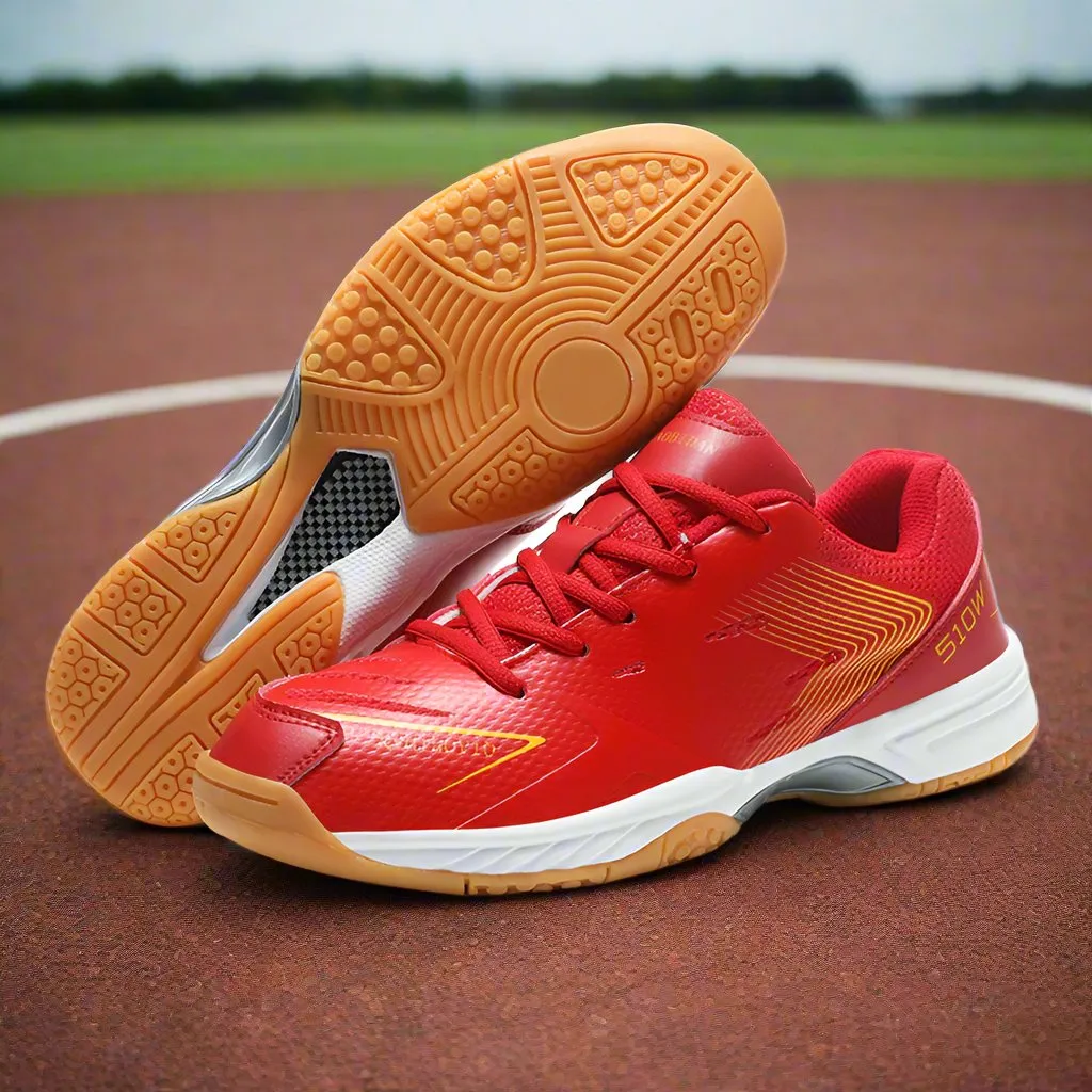 Men's Breathable Lightweight Badminton Sports Shoes
