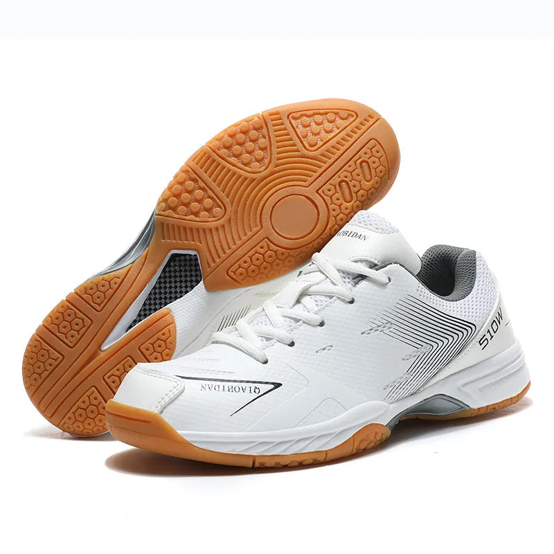 Men's Breathable Lightweight Badminton Sports Shoes