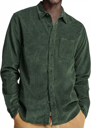 Mens Casual Dress Shirt Button Down Long Sleeve Work Jackets Big and Tall Breathable Loose Fit Soild Color Coats