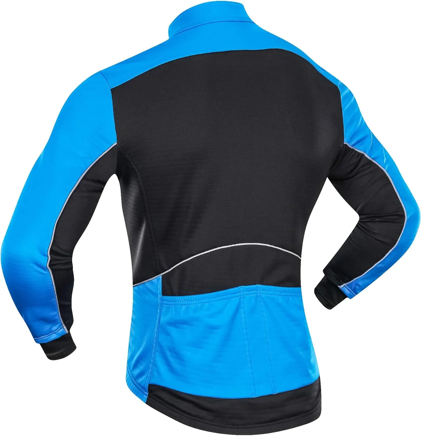 Men's Cycling Jacket Windproof and Water-Resistant Coat Winter Thermal Breathable Bike Windbreaker