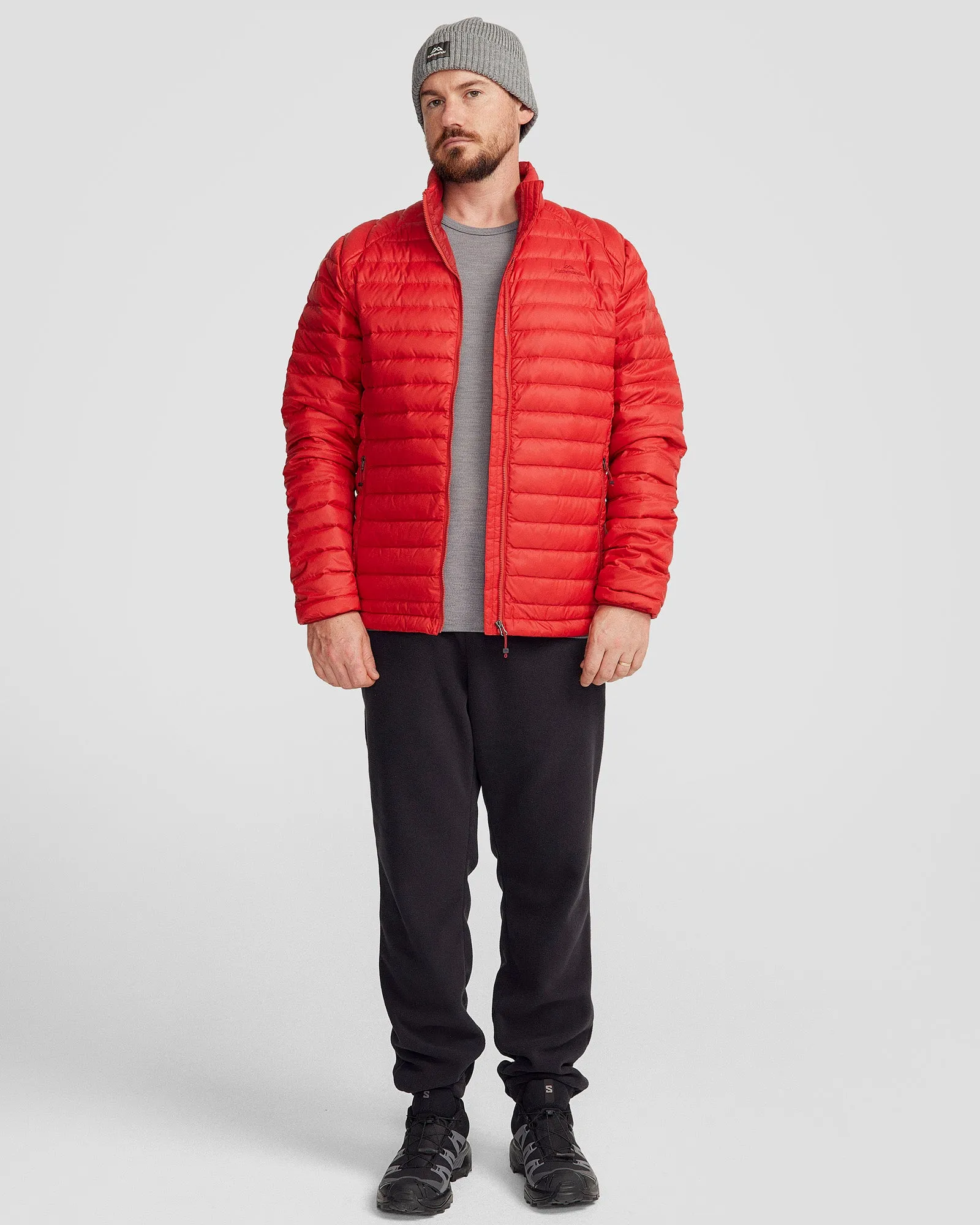 Men's Heli Down Jacket v4 - Spicy Chilli Pepper