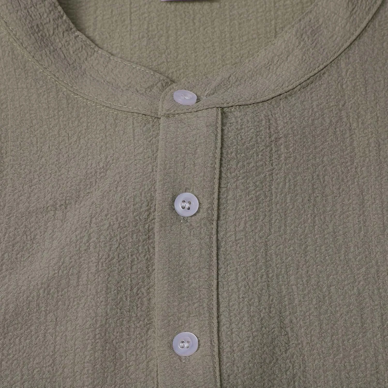 Men's Henley Shirt Tops Crew Neck Button Pleated Long Sleeve Casual Tshirt Breathable Loose Fall Fashion 2024 Outfits