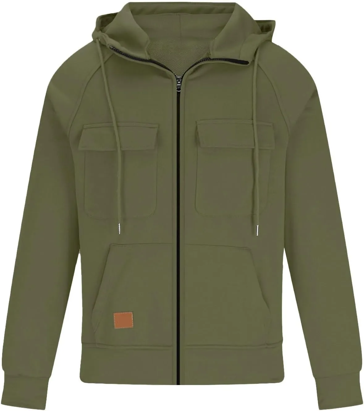 Mens Hoodies Pullover Long Sleeve Vintage Workout Hoodies Quarter Zip Military Tactical Sweatshirt Fall Pullover