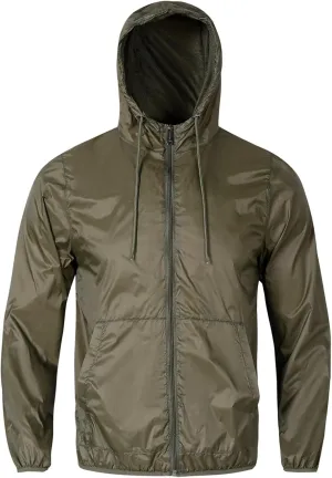 Mens Lightweight Running Jacket Waterproof Cycling Jackets Packable Uv Sun Protection Windbreaker with Hood