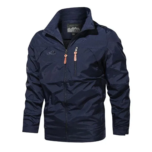 Men's Lightweight Wind Jacket Breathable Fabric
