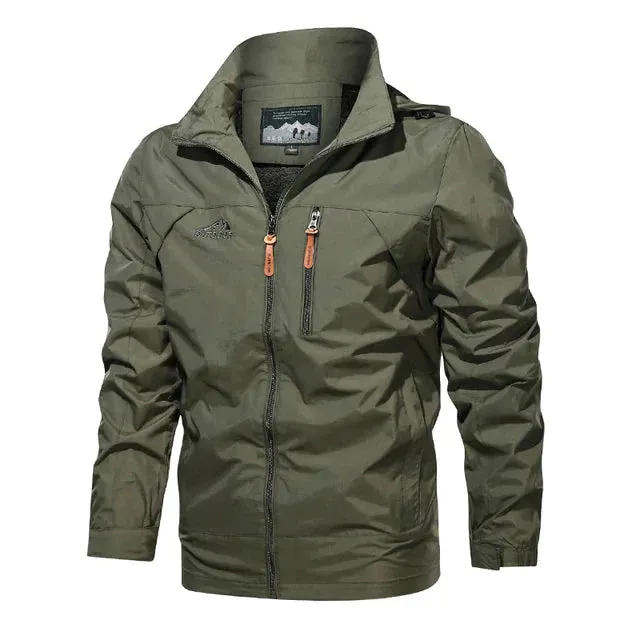 Men's Lightweight Wind Jacket Breathable Fabric