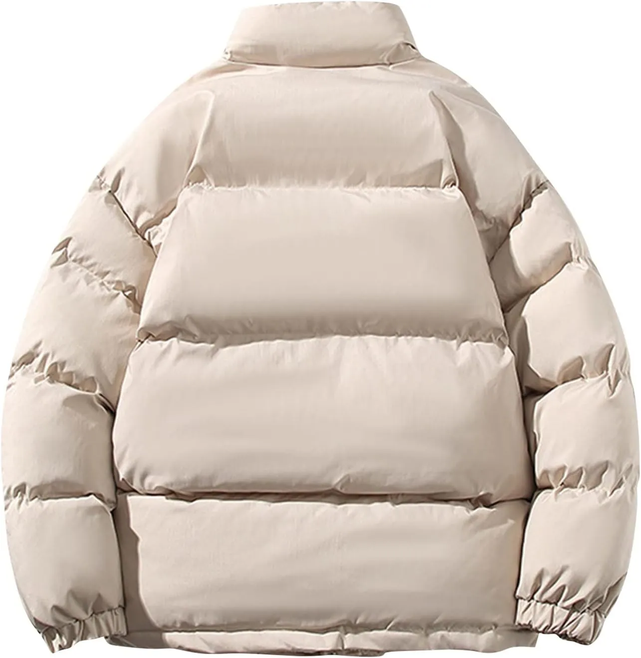 Men's Puffer Jacket Down Alternative Waterproof Winter Bubble Coats Jackets For Men, L-4XL