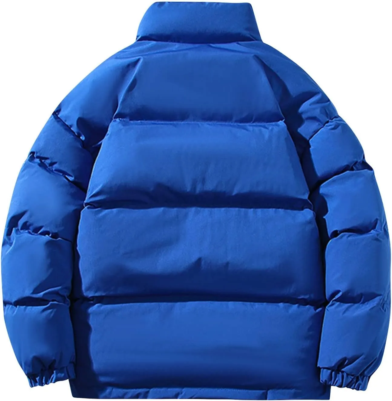 Men's Puffer Jacket Down Alternative Waterproof Winter Bubble Coats Jackets For Men, L-4XL