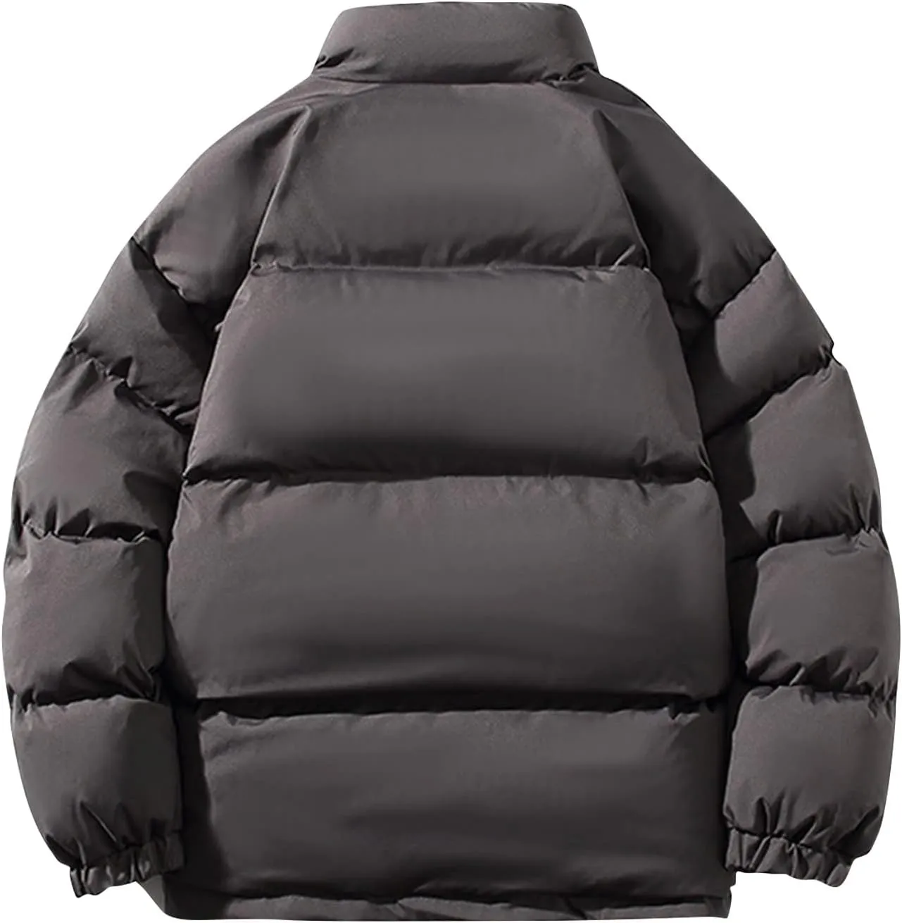 Men's Puffer Jacket Down Alternative Waterproof Winter Bubble Coats Jackets For Men, L-4XL