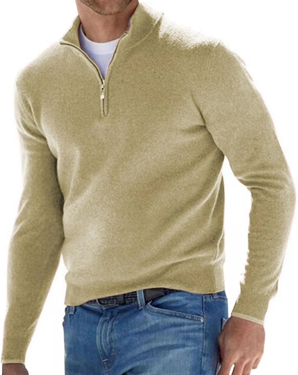 Men's Running Shirt Loose Long Sleeve T Shirt Moisture Wicking Quick Dry Athletic Workout Shirts