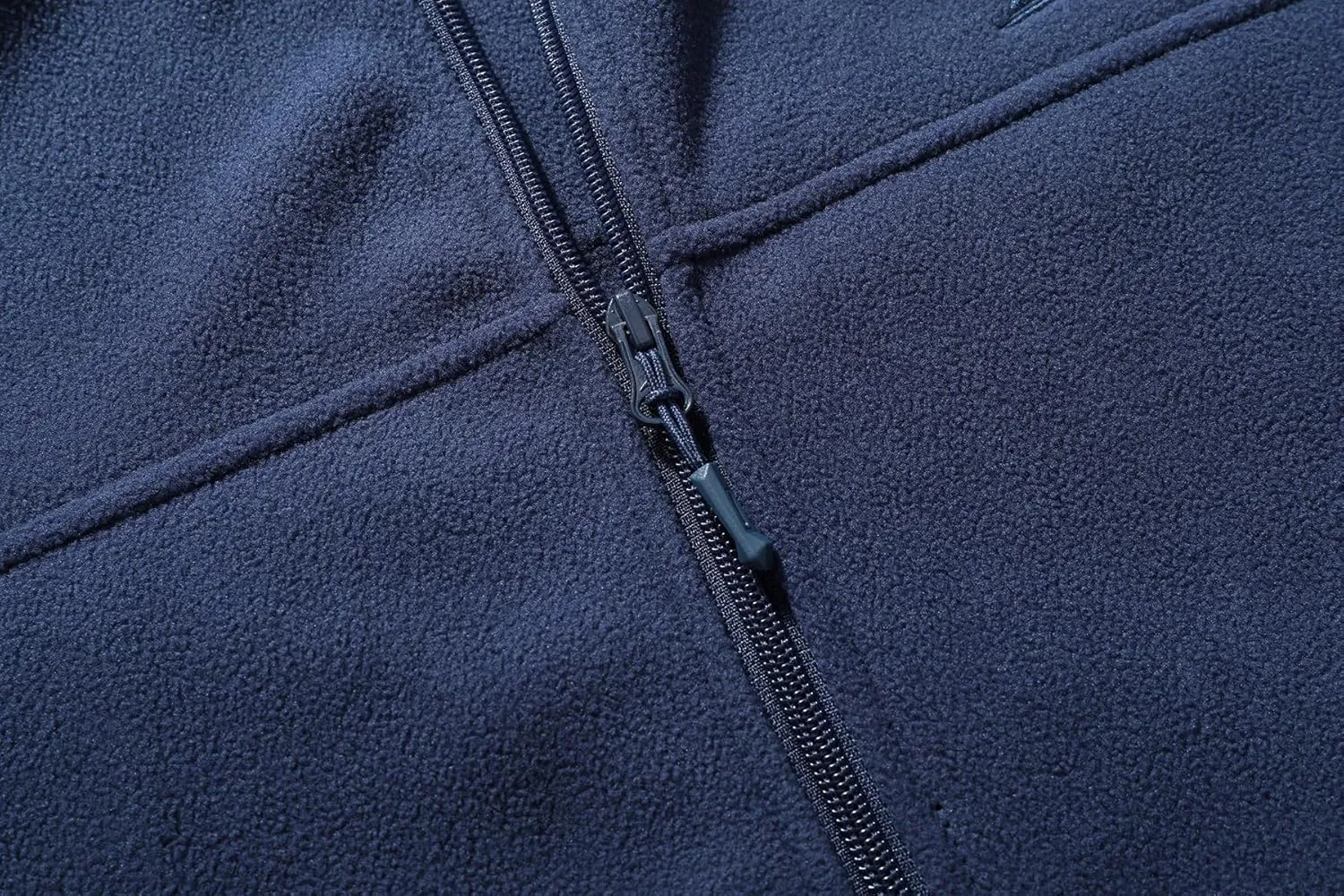 Men's Soft Polar Fleece Jacket with Pockets Lightweight Outdoor Recreation Full Zip Coat