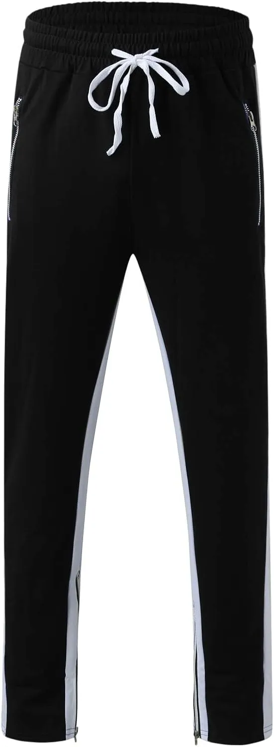 Mens Sweatpants Tapered Joggers Pocket Sport Work Casual Tactical Joggers Trousers Mens Cargo Sweatpants Casual Pants