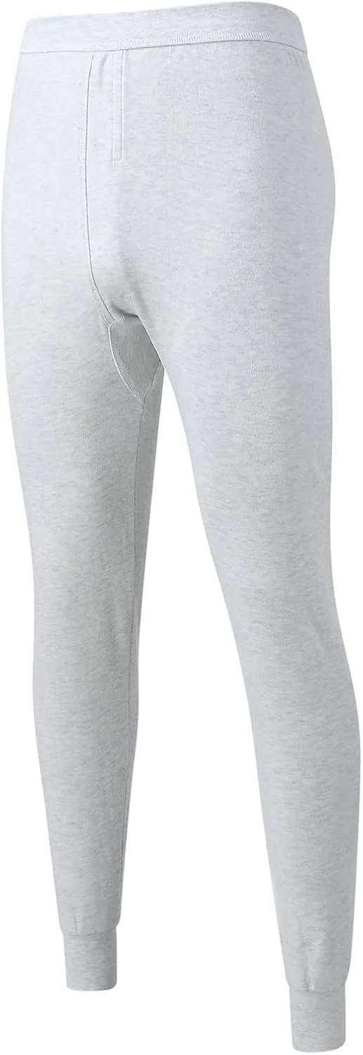 Men's Thermal Underwear Sets Top Long Johns Fleece Sweat Base Layer Shirts Pant for Cold Winter Weather
