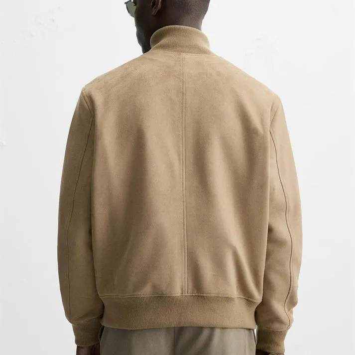 Men’s Zip-Up Varsity Coat