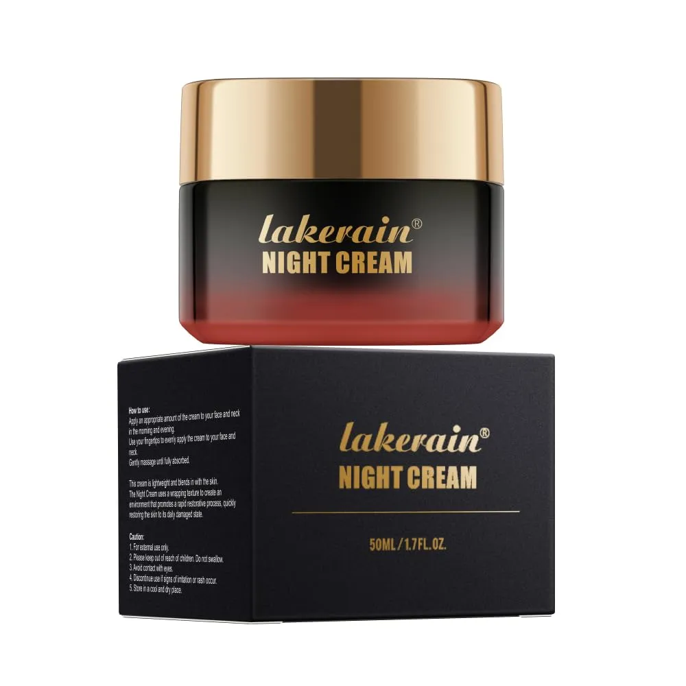 Midnight Moisture Cream, Rich in Botanical Ingredients for Long-Lasting Hydration and Easy Absorption, Night Face Cream (Face cream)