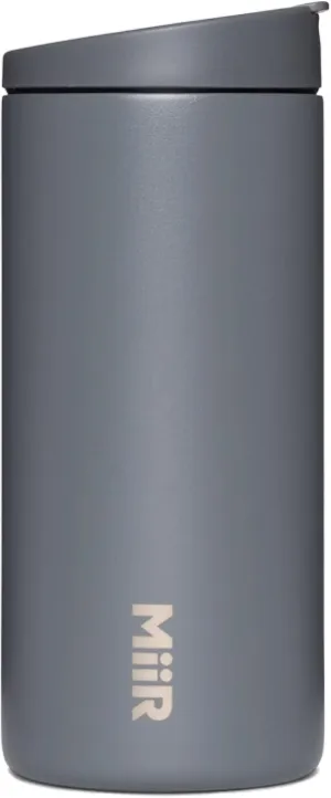 MiiR Flip Traveler 12oz - Double-Wall Vacuum Insulated with Leakproof Flip Lid, BPA-Free Stainless Steel Construction, Insulated Tumbler for Hot or Cold Drinks