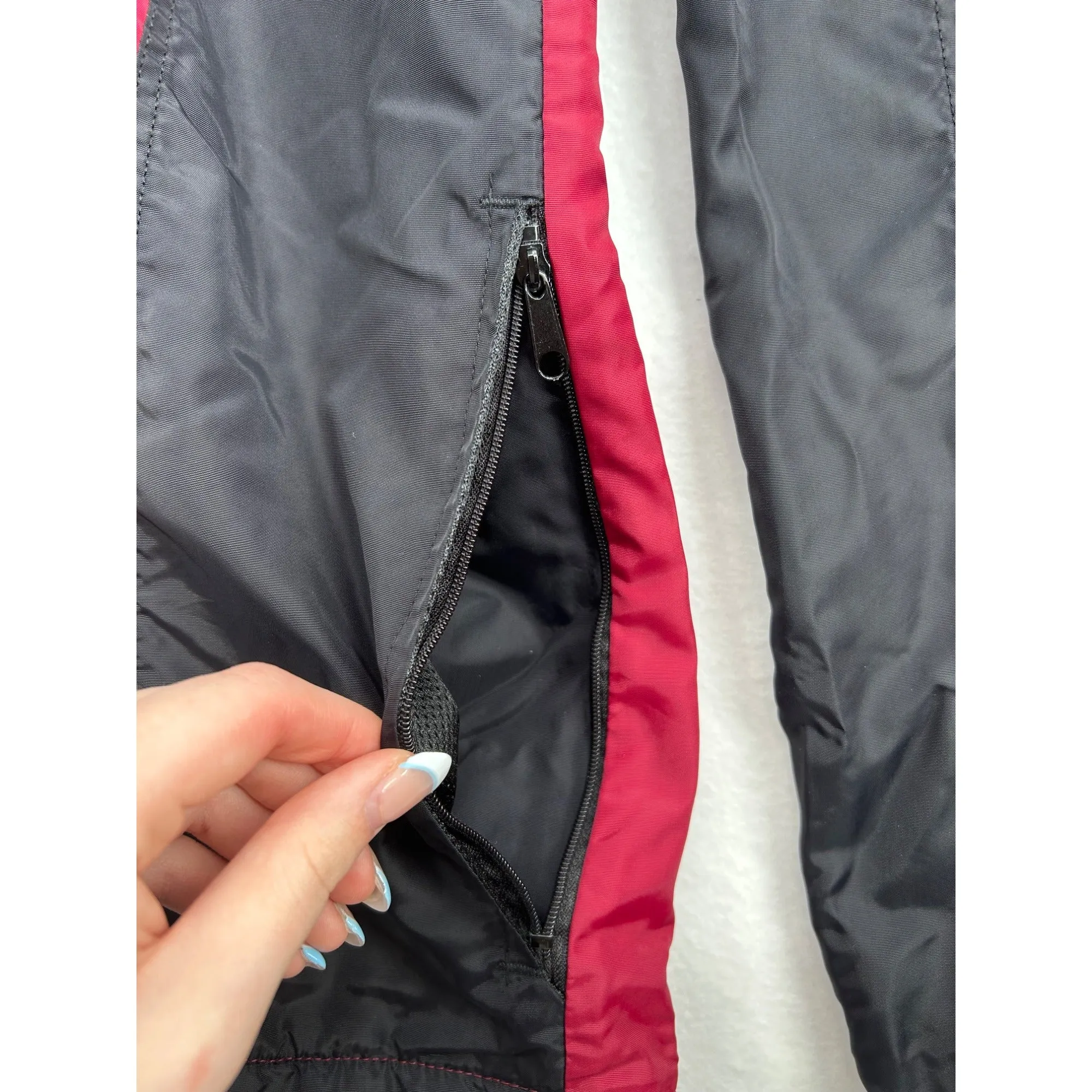 Minnesota Basketball Nike Team Red & Black Full-Zip Windbreaker Jacket #6428