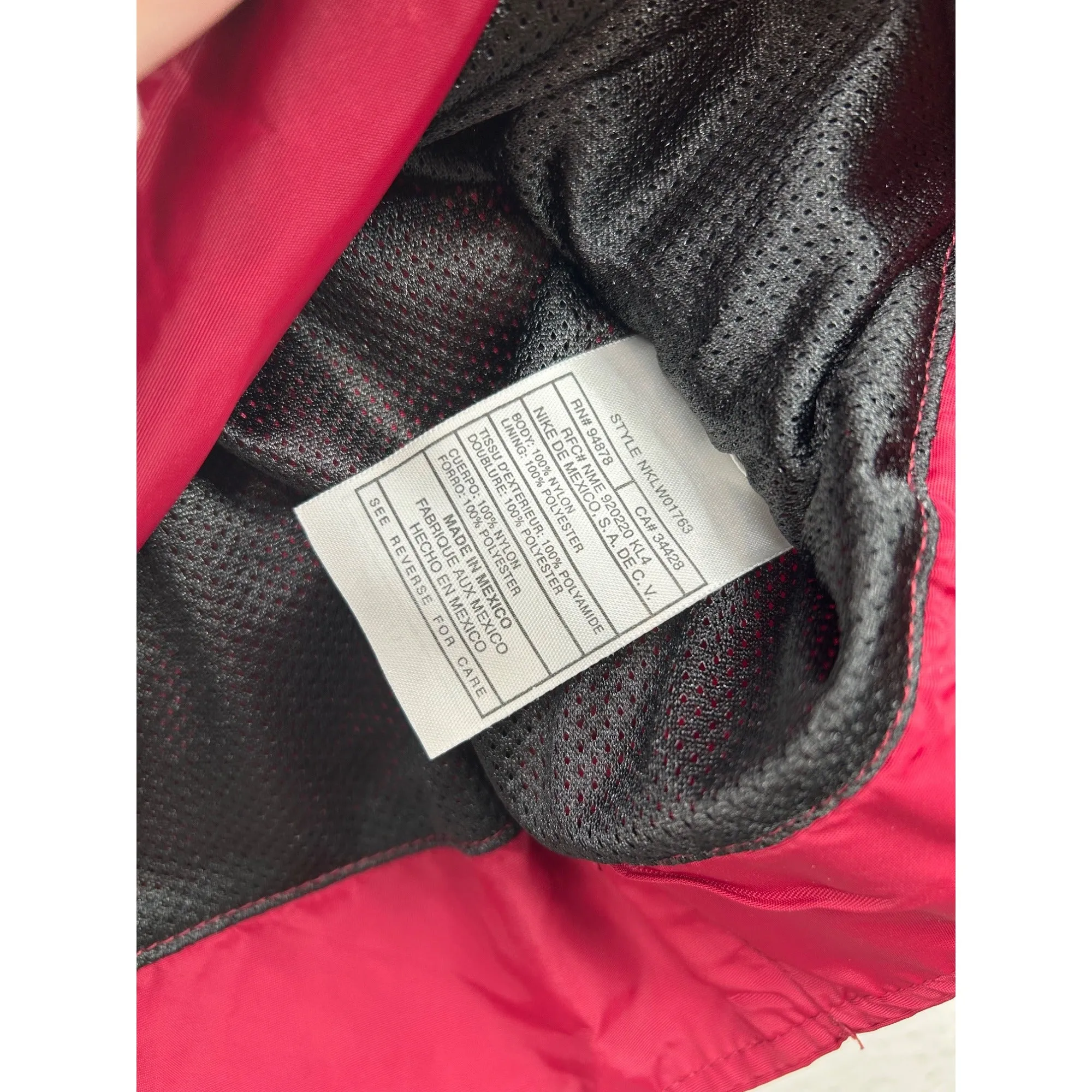 Minnesota Basketball Nike Team Red & Black Full-Zip Windbreaker Jacket #6428