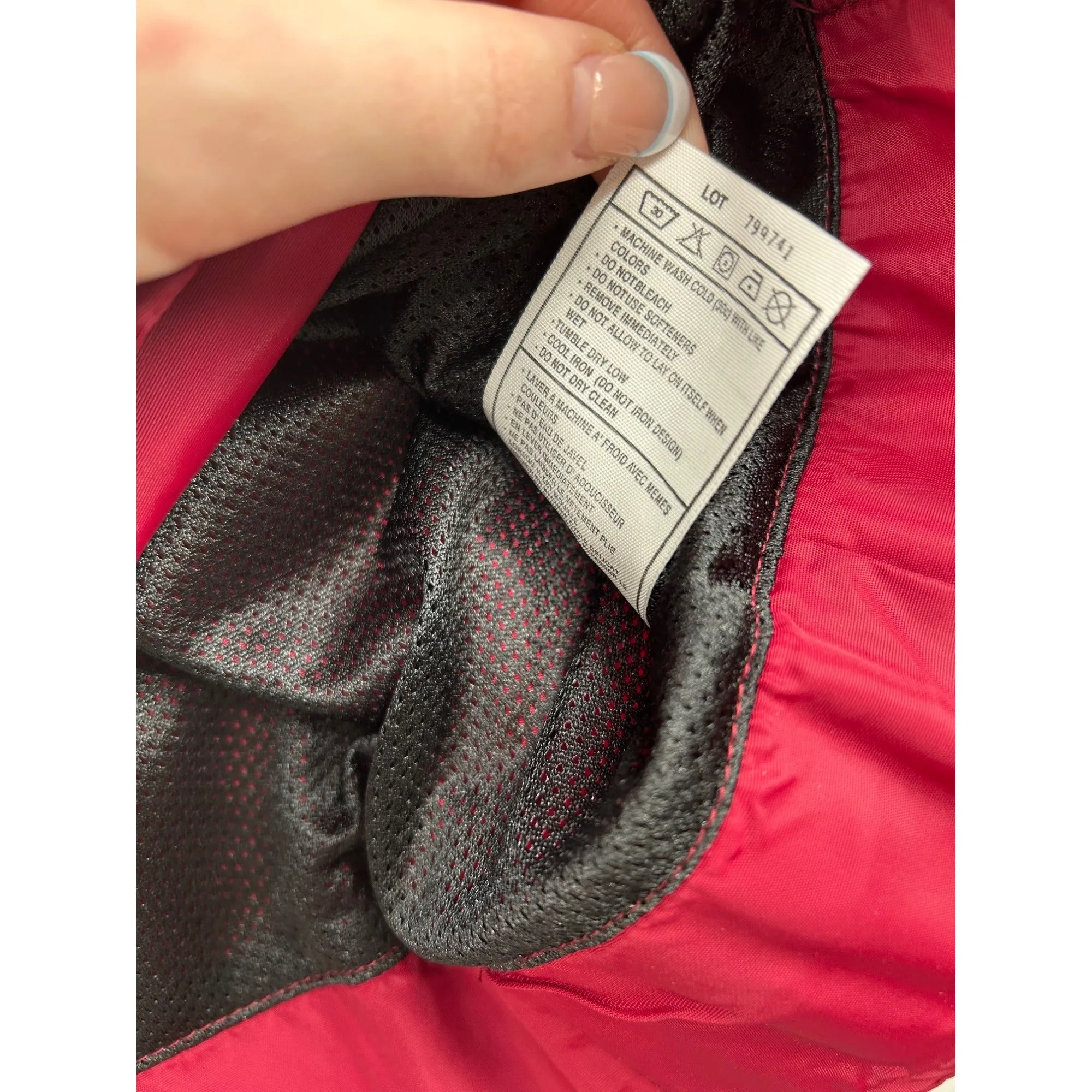 Minnesota Basketball Nike Team Red & Black Full-Zip Windbreaker Jacket #6428