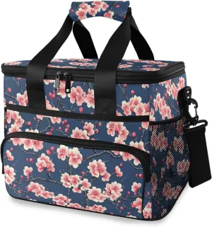 MNSRUU Cooler Bag Retro Ethnic Soft Cooler Bag Insulated Lunch Totes Picnic Bag Beach Cooler Lunch Box Container with Adjustable Shoulder Strap