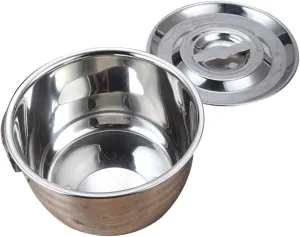 Mobestech Portable Outdoor Cooking Pot Lightweight Stew Pot for Camping Hiking and Picnics Practical Design for Easy Carrying and Efficient Heating