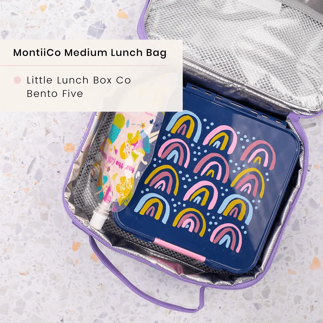 MONTII.CO Medium Insulated Lunch Bag - Speed Racer
