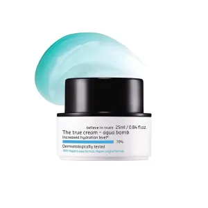 MV believe in truth The True Cream Aqua Bomb, Hydrating Moisturizer For Face | Ultra-Lightweight, Gel-Cream | (25 Ml)