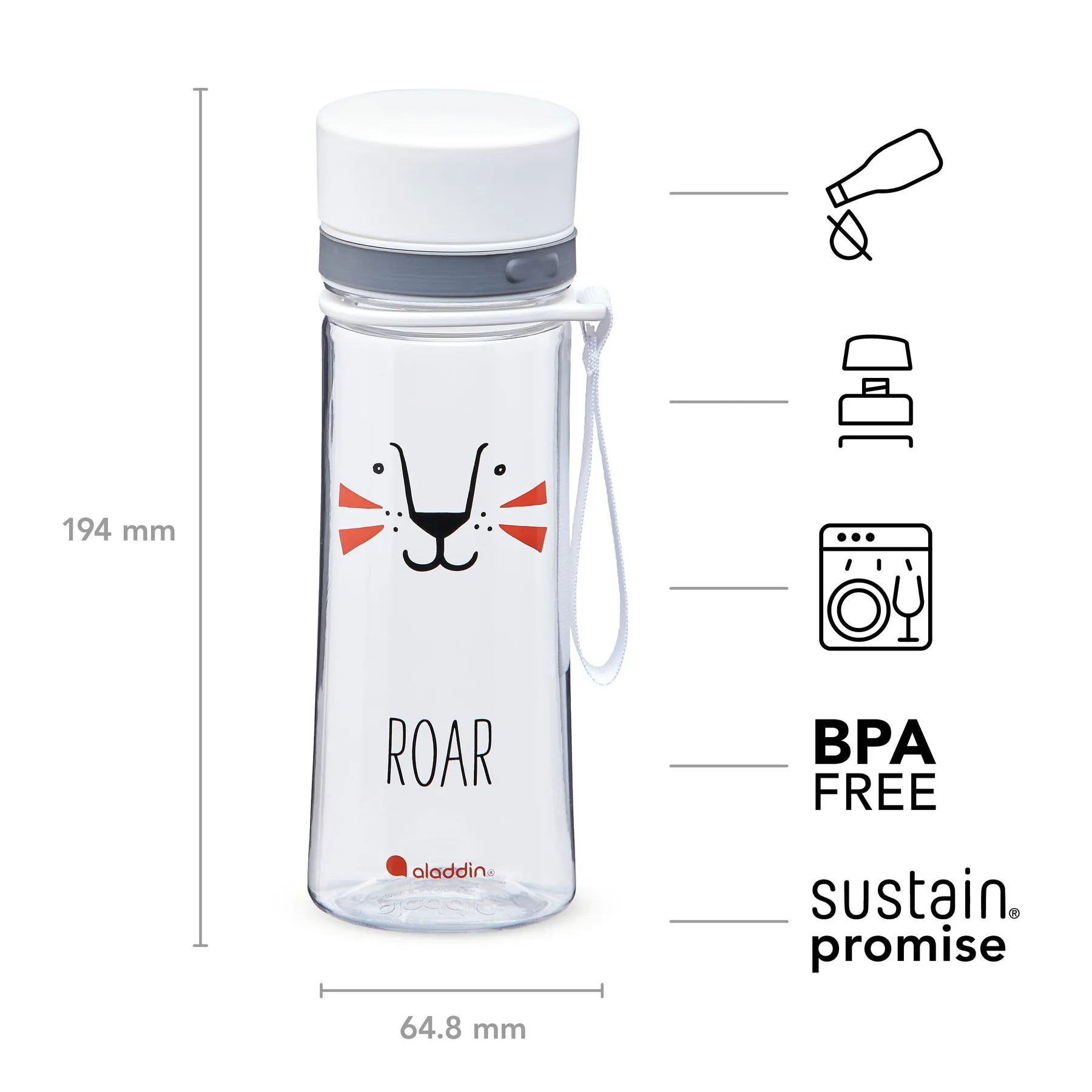 My First Aveo Water Bottle 0.35L