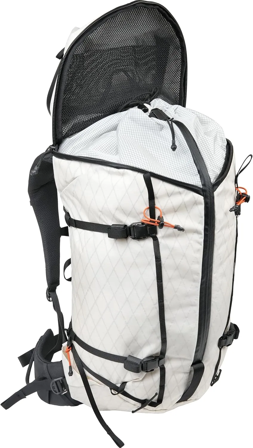 Mystery Ranch Women's Scree 33 Backpack - Technical Hiking Daypack, White/Sunset, XS