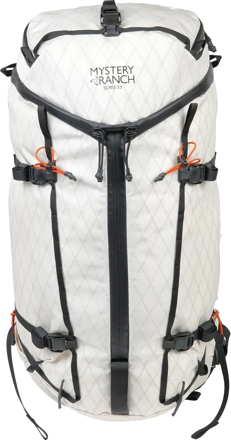 Mystery Ranch Women's Scree 33 Backpack - Technical Hiking Daypack, White/Sunset, XS