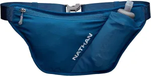 Nathan Hydration Belt for Running - Hydrapak Soft Flask 25 oz Bottle with ExoSpine - Breathable, Adjustable Comfort Fit - Angled Flask Holder - Pinnacle FeatherLite, Ultra-Light, Sailor Blue
