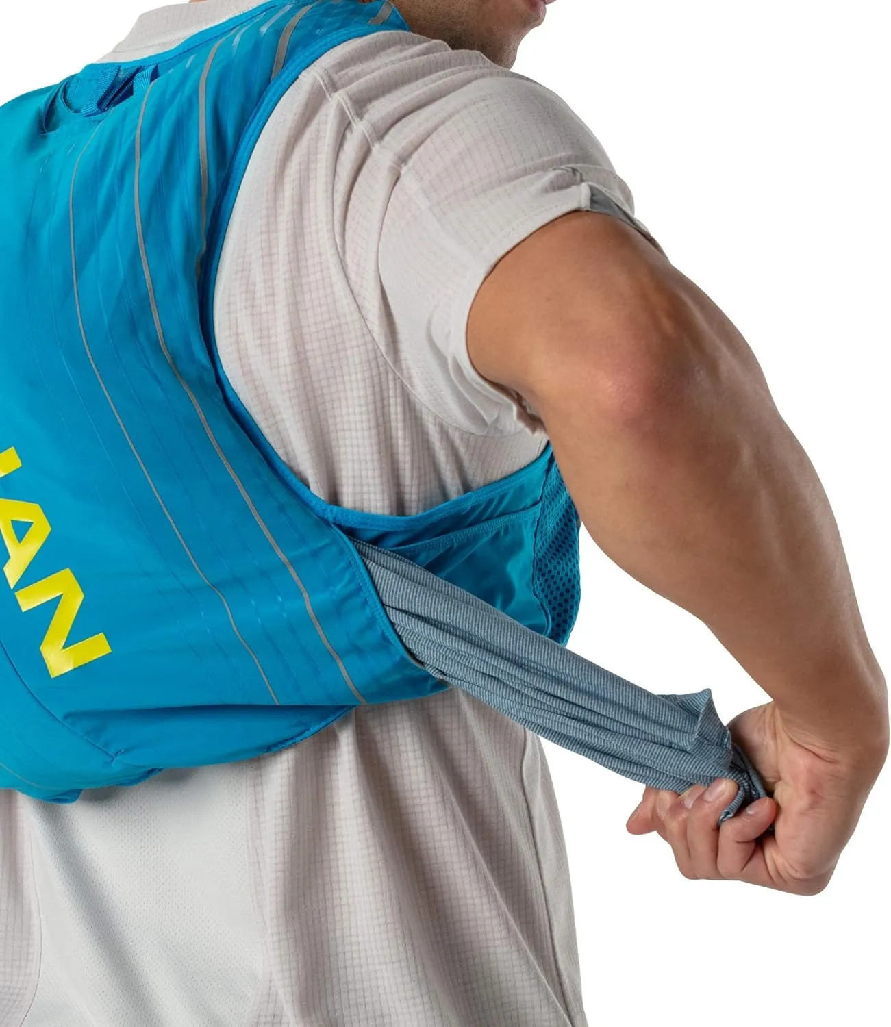 Nathan Pinnacle 12L Race Vest & Hydration Pack with 1.6L Bladder, Water-Resistant Pockets, Lightweight & Moisture Wicking