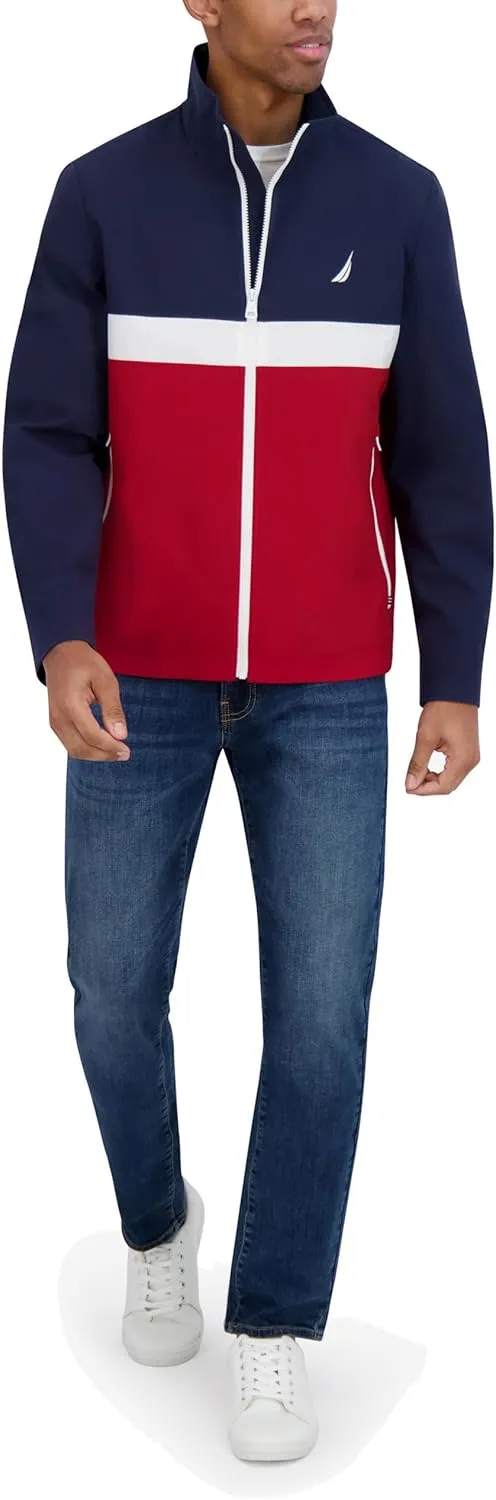 Nautica Men's Jacket – Waterproof & Windproof, Breathable, Coastal Sailing and Boating Adventures