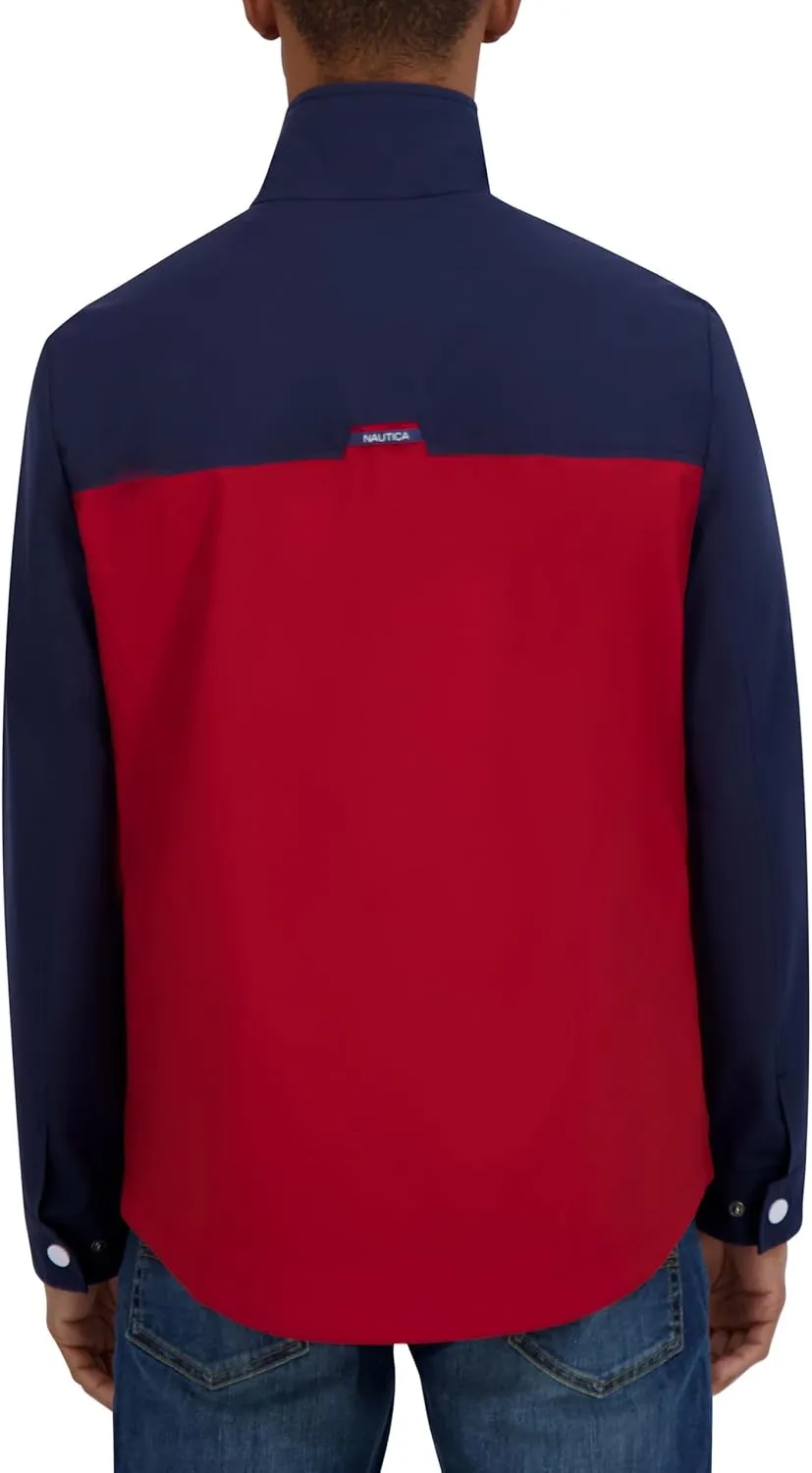 Nautica Men's Jacket – Waterproof & Windproof, Breathable, Coastal Sailing and Boating Adventures